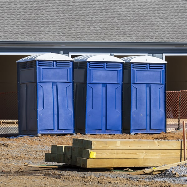 do you offer hand sanitizer dispensers inside the porta potties in Buchanan ND